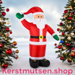 Kerstman opblaasbaar 2.40 M