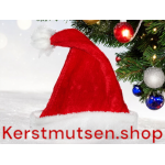 Luxe pluche kerstmuts