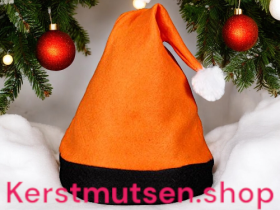 Kerstmuts oranje