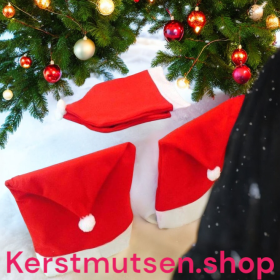 Stoelhoes kerstmuts