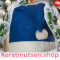 Kerstmuts blauw