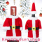 Wijn pullover kerstpakje